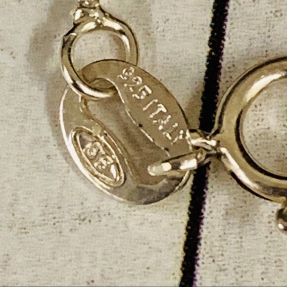 Sterling Silver Opal Dolphin Necklace - Picture 4 of 4